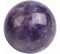 Boule D’améthyste De Rêve Naturel Sphère De Cristal Boules De Méditation pour Reiki énergie Guérison Méditation Palm Stones Touchstones 1.57in, 2.76in(7cm)