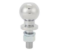Boule d’Attelage 2 Pouces, Boule de Remorque en Fer 3500LB, Finition Poli, Compatibilité Universelle - Charge Élevée, Installation Facile, Pour Remorques, VR, Tout - Terrain