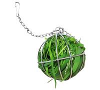Boule d'alimentation en Foin, Boule de Lapin Porte-Foin | Boule d' pour Petits Animaux en Acier Inoxydable | Balle à Foin, Jouet Alimentaire pour Petits Lapins, Hamsters, Chinchillas