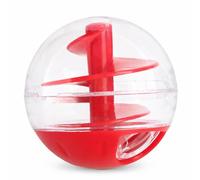Boule d'alimentation jouet distributeur croquette chat Boule de Distribution de Friandises pour Chat Résistante aux Morsures Interactive pour Animaux Bollar