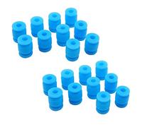 Boule d'amortisseur en Caoutchouc Anti-Vibration, 20 pièces, Boule de Suspension, Boule d'amortissement des Chocs, Compatible avec caméra FPV ou contrôleur de vol(Blue 20)