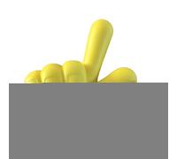 Boule D'Antenne Geste de la Main, Boule pour Antenne de Voiture, Accessoires Auto Originaux pour SUV Camion Remorque