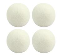 Boule D'assouplissement De Tissu - Sphère De Lessive Réutilisable En Laine, Compagnon De Séchage Naturel, Orbe Réducteur D'électricité Statique, Rafraîchisseur Doux Pour Vêtements | Lavage De Ménage A