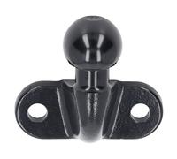 Boule d'Attelage Forgée 50mm Noir, Acier Haute Résistance, Sans Vis de Montage - Solide et Durable, Installation Rapide, Parfaite pour Remorques et Camping - Cars