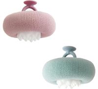 Boule de bain 2 en 1 Tournesol, éponge de bain exfoliante, brosse nettoyante et exfoliante ultra douce pour femmes et hommes