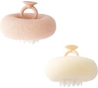 Boule de bain 2 en 1 Tournesol, éponge de bain exfoliante, brosse nettoyante et exfoliante ultra douce pour femmes et hommes