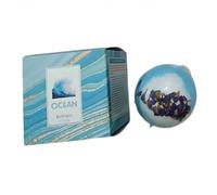 Boule de bain aux huiles essentielles naturelles bio faite à la main, boule de bain à fleurs séchées naturelles, boule de bain au sel, bombe de bain pour filles, cadeau pour femme, coffret exquis
