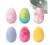 Boule de Bain Faite à La Main | 6pcs Mousse Douche Rafraîchissante avec Dinosaures | Boules de Bain à Bulles | pour Filles, Garçons, , Vacances et Anniversaires