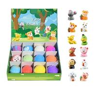 Boule de bain faite à la main, boule de bain avec surprise à l'intérieur | Boule de avec jouets surprise - Land & Sea Toys biologique naturelle faite à la main pour pour anniversaire, Hallo