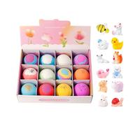 Boule de Bain Jouet Amusant Océan et Terre Modèle B - Sels de Bain, Bulles, Thème Jungle, pour Enfants