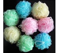 Boule De Bain Multicolore, Nouveau Style, Éponge À Gommage, Éponge Bouffante Exfoliante, Fleur De Loofah, Boule De Dentelle, Serviette De Bain, Nettoyage Du Corps
