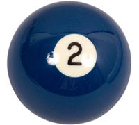 Boule de billard - Aramith - no. 2 - 57.2 mm - Résine phénolique - Mixte