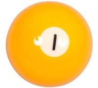 Bille Billard Américain Aramith N°1, 57,2mm