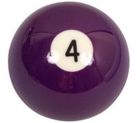 Boule de billard Aramith Nr.4 57,2 mm Pourpre PAIR G
