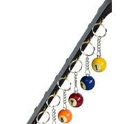 Boule de billard en porte-clés