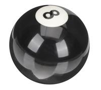Boule de Billard N°8 en Résine Noire, Précision Équilibrée pour Jeu
