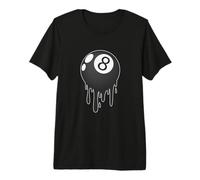 Boule de Billard n° 8 T-Shirt Haut de Gamme