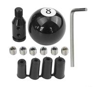 Boule de billard noire pour voiture manuelle Installation facile de l'adaptateur pour une mise à niveau élégante