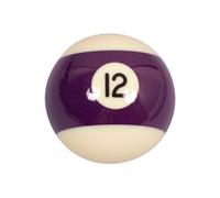 Boule de billard Nr.12 57,2 mm Pourpre