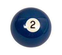 Boule de billard Nr.2 57,2 mm Bleu