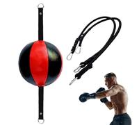 Boule de boxe à double extrémité, balle de poinçonnage | Sac de frappe étonnant - Boule de boxe à double extrémité, sac de boxe étonnant, robuste et réglable pour la co