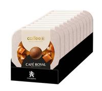 Boule de café CoffeeB Café Royal Caramel - 10 boites - 90 boules