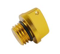 Boule de Capuchon de Remplissage d'huile M20X2 5 Compatible avec YZ 65 80 125 x 250 x YZ250F YZ450F YZ250FX YZ450FX WR250F WR450F WR250R X YZF WR 250R 450 Moteur Moteur du Moteur DE Moto(Golden)