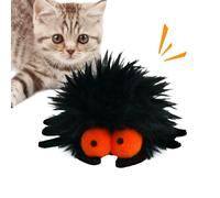 Boule De Chat - Peluche Douce Pour Chats Intérieurs | Cloches De Chat Jouets Interactifs Pour Chats Araignée En Peluche Pour Chaton