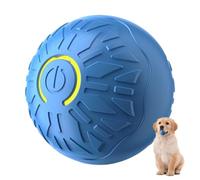 Boule de chien en mouvement - Boule interactive pour chien | Jouets de chien intelligents | Boules roulantes activées avec lumière LED Light Automatic Pet Toys pour petits chiens de grand Med