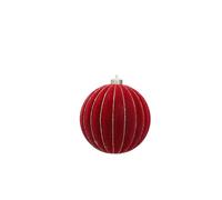 Boule de Citrouille en Velours avec Ligne dorée, Belle Boule pour décoration Festive de Maison et de Magasin, Options de 15 à 30 cm, décoration Suspendue veloutée