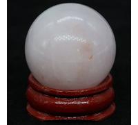 Boule De Clip En Pierre Naturelle Des 7 Chakras,Globe Poli,Décoration De La Maison,Cadeaux Exquis Souvenirs,30mm - Type Rose Quartz-5 Pcs