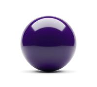 Boule de commande haute brillance de précision compatible avec Kensington SlimBlade Pro, Expert Mouse filaire et sans fil, Nulea M512, Sanwa MA-TB38 et Ploopy Adept - Noir, rouge, vert, violet (violet
