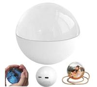 Boule de cristal à ultrasons 3D, sphère de mémoire vidéo avec son d'affichage électronique pour couples et animaux domestiques