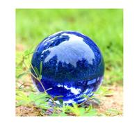 Boule de cristal bleue 40/50/60mm, 1 pièce, sphère de cristaux K9 sans Base(40mm)
