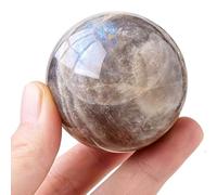 boule de cristal, Boule de cristal pierre lune en œil bleu naturel(40~45mm)