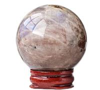 boule de cristal, Boule de cristal pierre lune en œil bleu naturel(60~65mm)