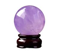 Boule de cristal d'améthyste brésilienne naturelle - 100 % véritable