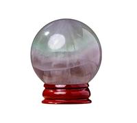 Boule de cristal de fluorite arc-en-ciel naturelle 4-4,5 cm - sphère