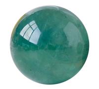 Boule de Cristal de Fluorite Verte Sphère des Cristaux naturels Sphere Gemstone Boule de cicatrisation de la Boule de Divination en Pierre polie Boule décorative,1.18in(30mm)