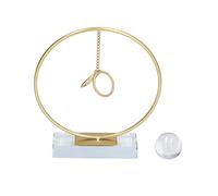 Boule de cristal décorative, style abstrait moderne et épuré. Apporte de la vitalité. Sûre, durable et largement utilisée comme boule de cristal divinatoire.