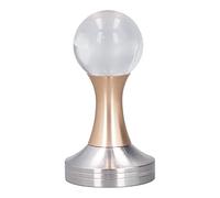 Boule de cristal en or rose, presse à café en acier inoxydable, broyeur à marteaux pour baristas et usage domestique, acier inoxydable 304, alliage d'aluminium, cristal 363g 10.5cm (58mm)