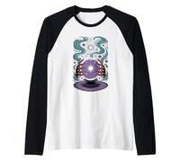 Boule de Cristal et Mains mystiques Divination et Discours de Bonne Aventure Manche Raglan