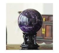 Boule de Cristal Feng Shui/Boule de Photographie Boule de Cristal Naturel Pur Boule de Verre de Cristal craquelé Violet Boule de Transfert de Bureau Boule Porte-Bonheur décoration Cadeau pour