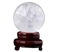 boule de cristal, Fortune disant guérison Feng Shui décoration méditation Divination bonne chance cristal(3.15in(8cm))