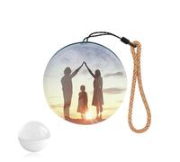 Boule de cristal magique pour décoration de Noël, gardez les souvenirs respiratoires dans votre main, lecteur vidéo sphérique de 6,9 cm, vidéos et photos téléchargeables depuis un ordinateur et un