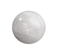 Boule de Cristal, Ornement Boule de Cristal Blanc, fabriqué à partir, adapté Une Utilisation la Maison et au Bureau, livré avec Base