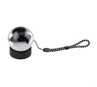 Boule de cristal personnalisée avec lumière LED pour souvenirs et décoration d'intérieur Bleu 7 cm