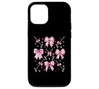 Boule de Croquet Maillet Fille Coquette Noeud Rose Maman Coque pour iPhone 12/12 Pro