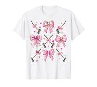 Boule de Croquet Maillet Fille Coquette Noeud Rose Maman T-Shirt