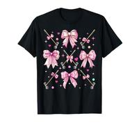 Boule de Croquet Maillet Fille Coquette Noeud Rose Maman T-Shirt
